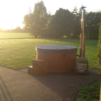 Hottub thermowood - externe houtkachel 